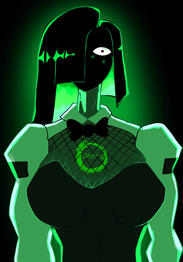 Oc Art by using only green